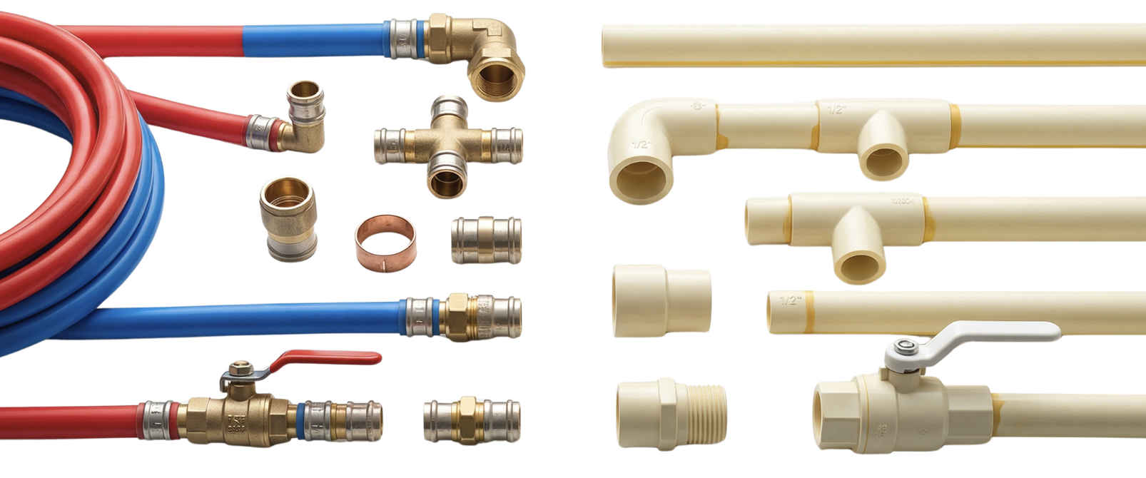 PEX vs CPVC Pipes: Which Is Better for Modern Plumbing Systems in 2026?
